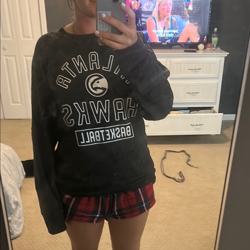 Atlanta Hawks Dark grey Sweatshirt